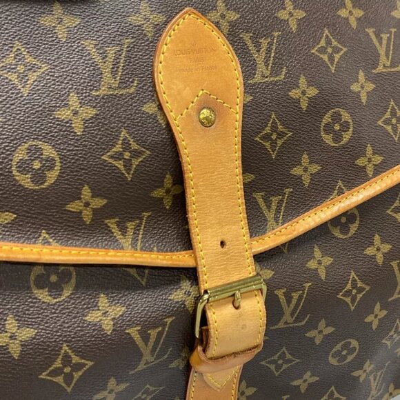 LOUIS VUITTON Hunting Bag Monogram  Boston Bag Monogram Canvas 703-122124 - Picture 10 of 14